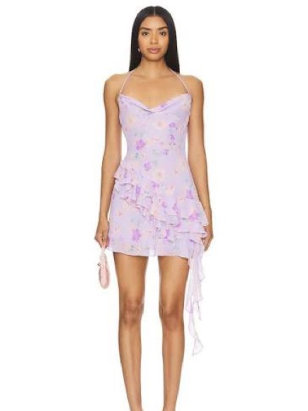 Majorelle Tiziana Purple Mini Dress